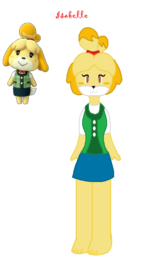 Isabelle - Animal Crossing by Rainbowdawn05 on DeviantArt