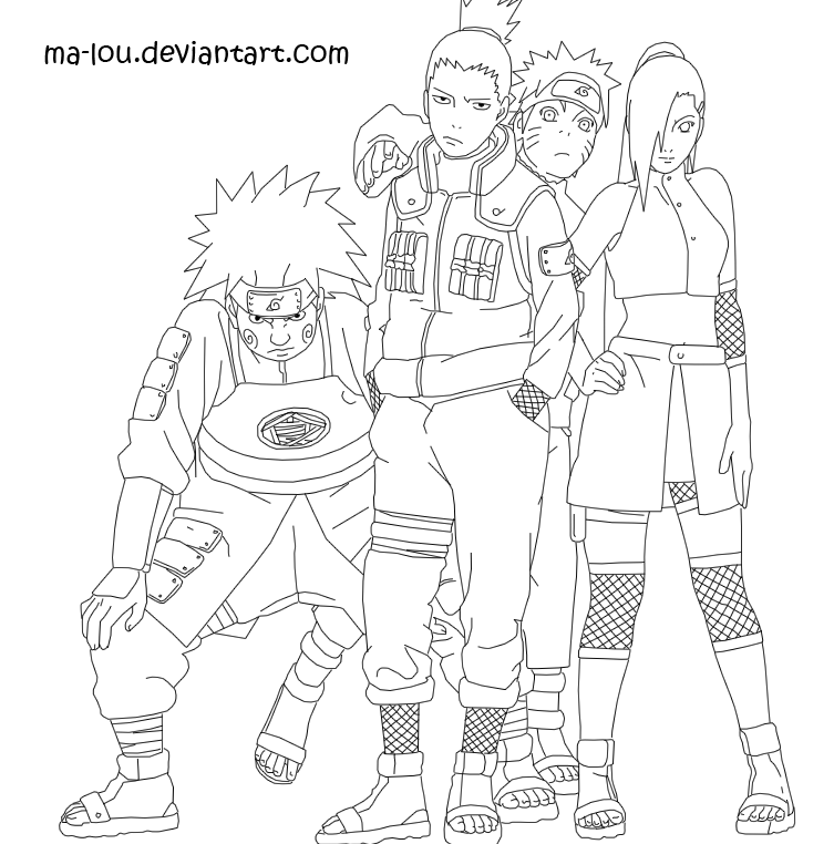 team 7 line art coloring pages - photo #27