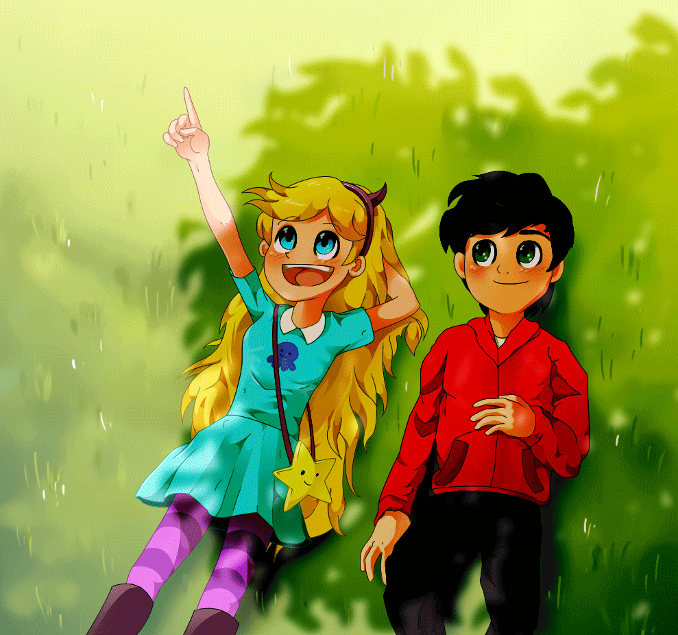 anime and marco Star butterfly