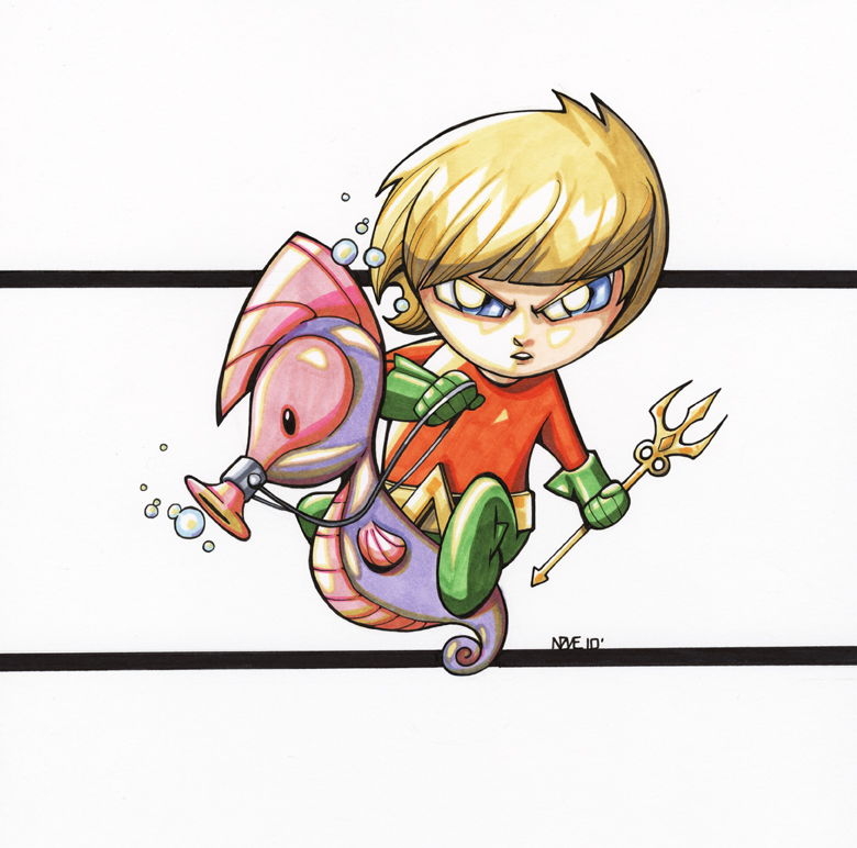 Baby Aquaman by olivernome on DeviantArt