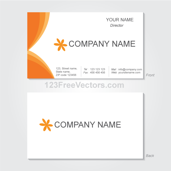 clipart business card templates - photo #24