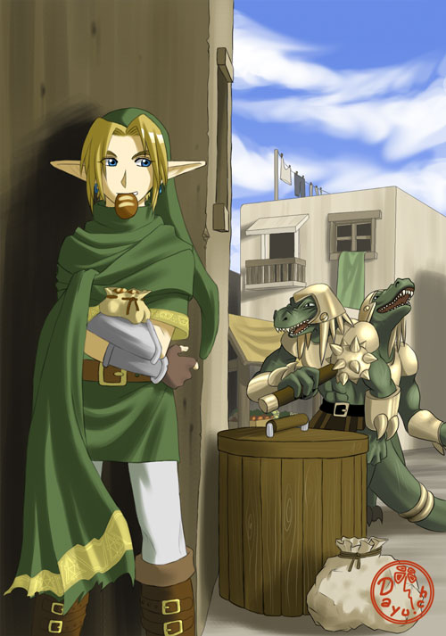 Legend of Zelda:Daylight Thief by Dayu
