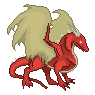 Dragon Icon Red by RavensMourn