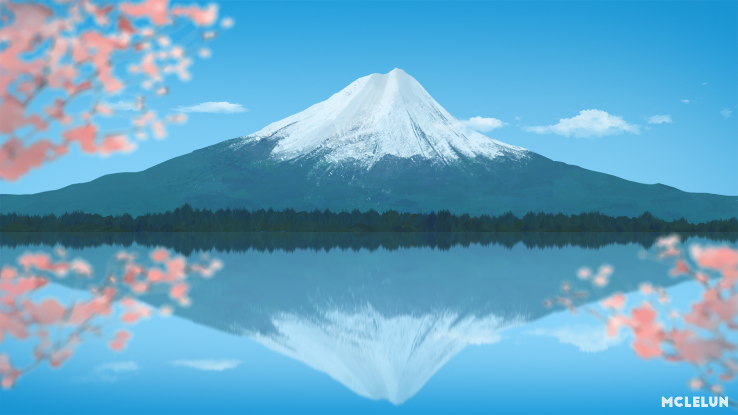 Painting Mount Fuji