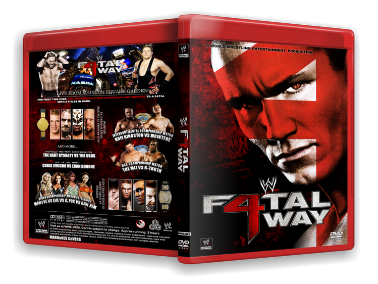WWE Fatal4Way Custom Cover by NikoMardones