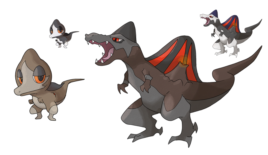 spinoren_and_spinocan__fakemon__by_arash