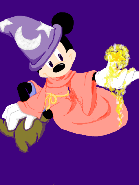 sorcerer mickey hat clipart - photo #29