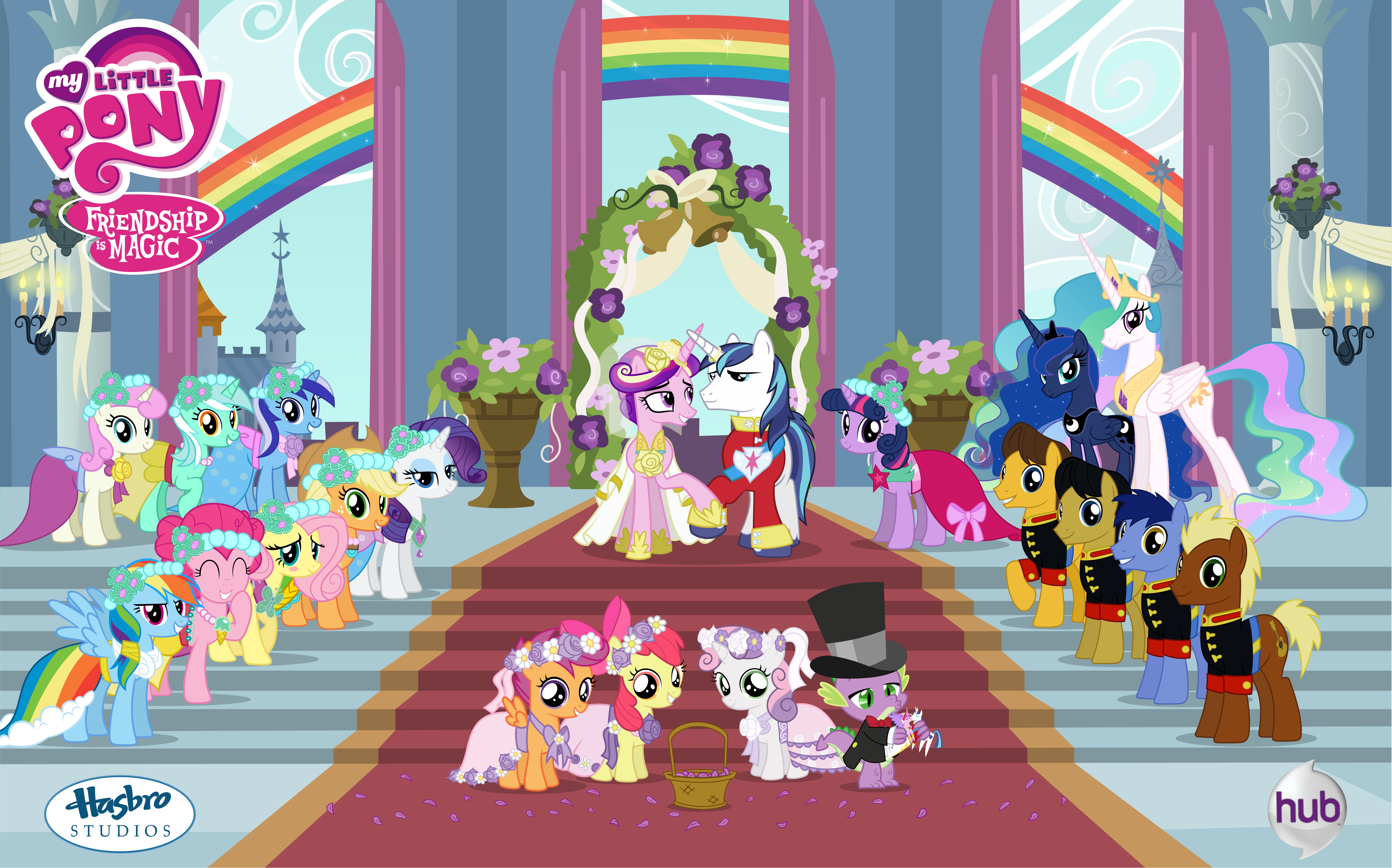 canterlot_wedding_poster_vector_by_mlp_vector_collabs-d5hu6by.png