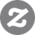 Zazzle (grey, transparent) Icon mid