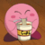 Kirby Emote - Eating by just-a-doodler
