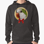 Quaker Parrot Realistic Painting Hoodie