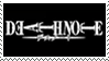 Death Note Title Stamp by JackdawStamps
