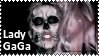 Skeleton Lady GaGa Stamp by lightpurge