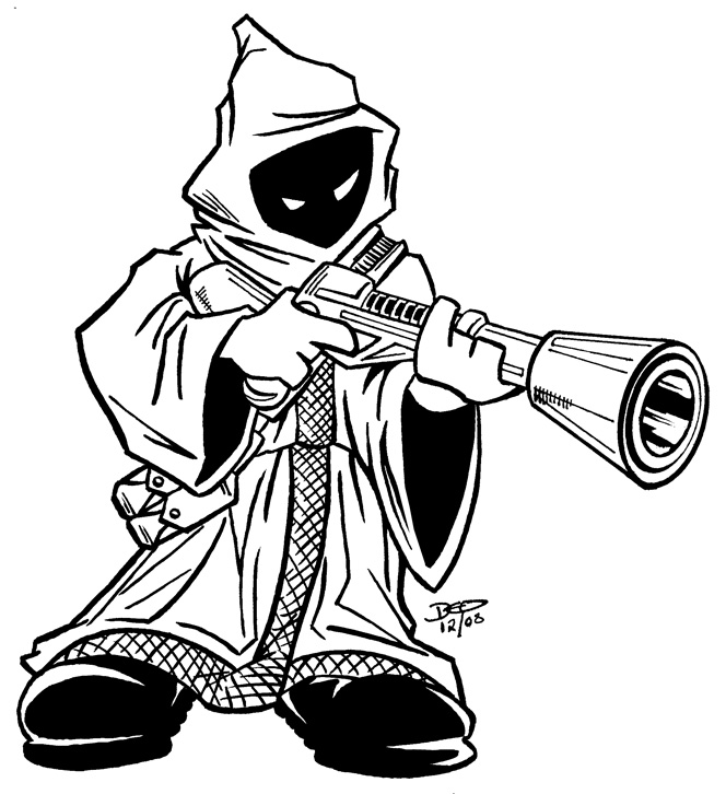 Jawa for SW Jam by DrawnToPerfection on DeviantArt