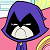 Raven Frown (Emoticons)