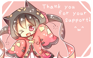 Thank you for your support! (featuring Airami^^) by karieko