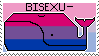 Bisexual Pride Stamp - Bisexu-whale by Ruby-Orca-616