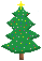 Pixel Christmas Tree Emoticon