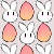 . bunnies and eggs | f2u