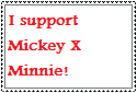 Mickey X Minnie Stamp by Hunter-Arkaman