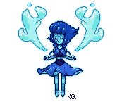Tiny Water angel by KyubeyGirl