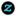 Zazzle (black, blue) Icon ultramini