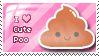 Cute Poo Stamp by morfachas