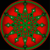 Christmas Snowflake Mandala by Manndacity Emote