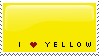 I love yellow stamp by violetsteel