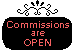 FREE Classy Status button: Commissions are open by koffeelam