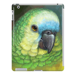 Blue Fronted Amazon Parrot Realistic Painting iPad Case