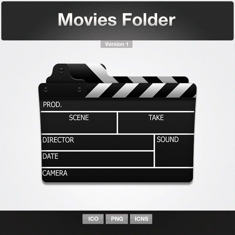 Movies Folder Icon by limav on DeviantArt