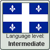 Quebec French language level INTERMEDIATE by animeXcaso