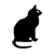 PATREON - Black Cat by DarkShadowArtworks on DeviantArt