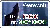Werewolf Stamp by darkmangachick
