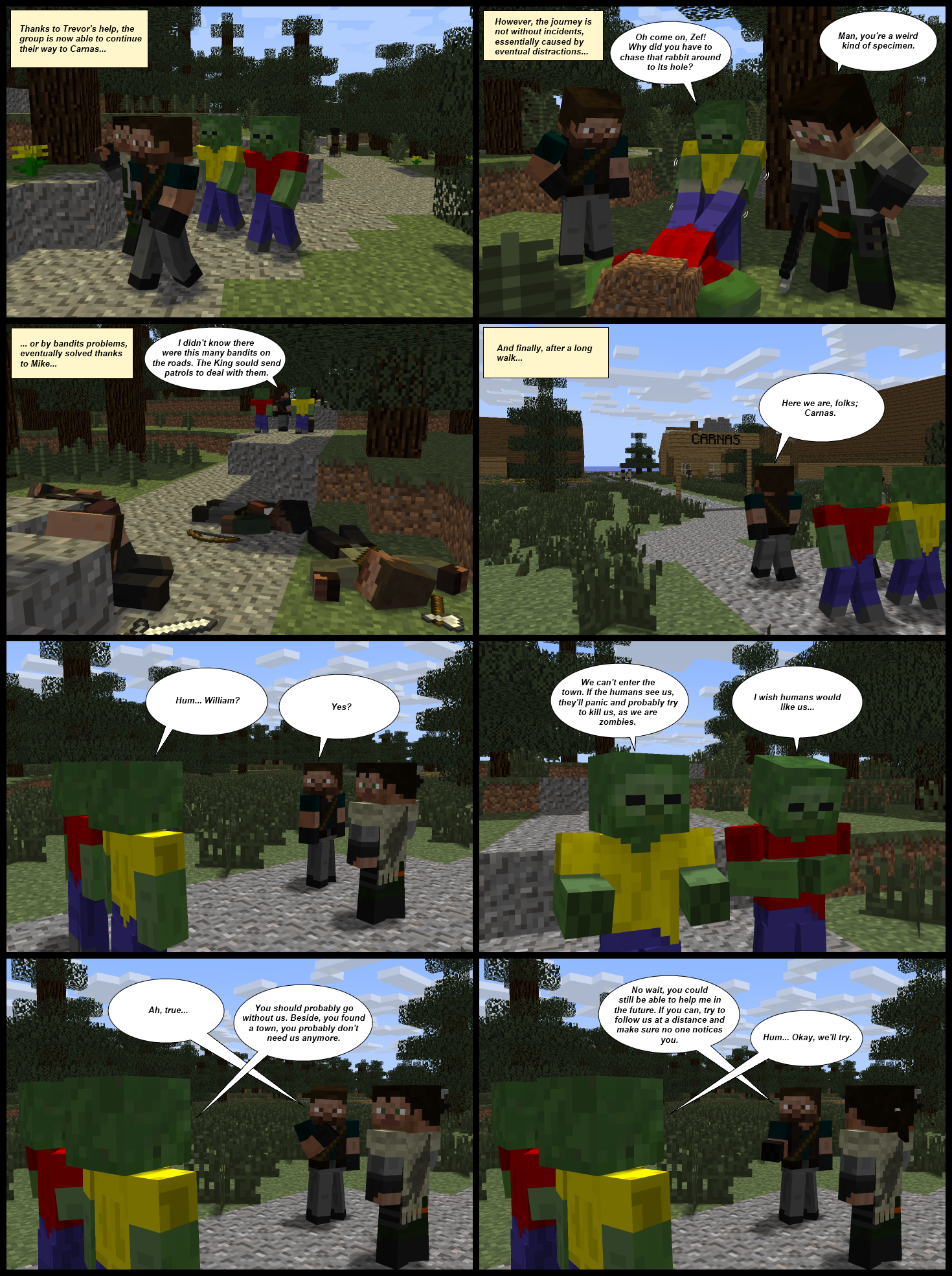 [Comic] Herobrine - Part 10 - Wallpapers and art - Mine-imator forums