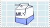 // milk stamp by anxi0usCactus