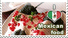 Stamp: I love Mexican Food by Chibikaede