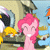 Gilda,Rainbow dash and Pinkie pie (hug) plz