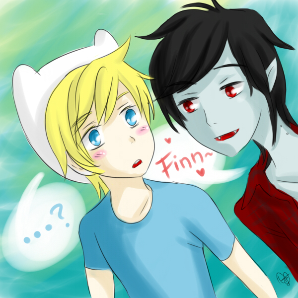 cute gumball and marshall lee
