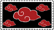 Akatsuki moving clouds stamp by coraza-de-acero