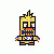 FNAF 2 - Mini Withered Chica - Icon Gif